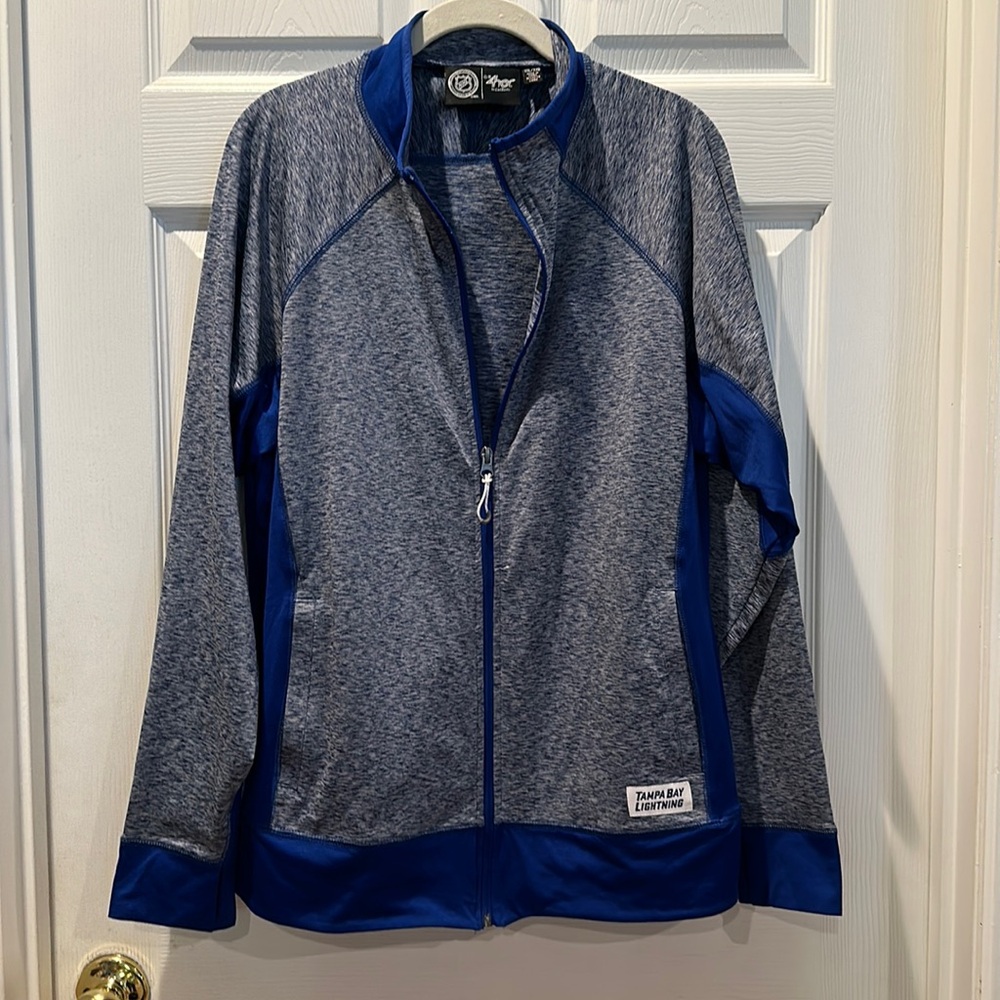 NHL Tampa Bay Lightning jacket XXL/XXG full zip blues